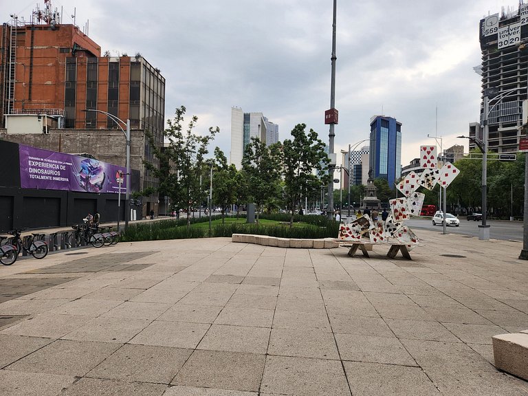 Depaartamento moderno a tan solo 30 metros de Av. Reforma