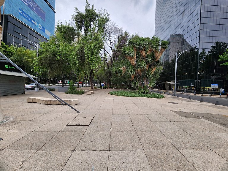 Apartment at just 30 steps of Paseo de la Reforma
