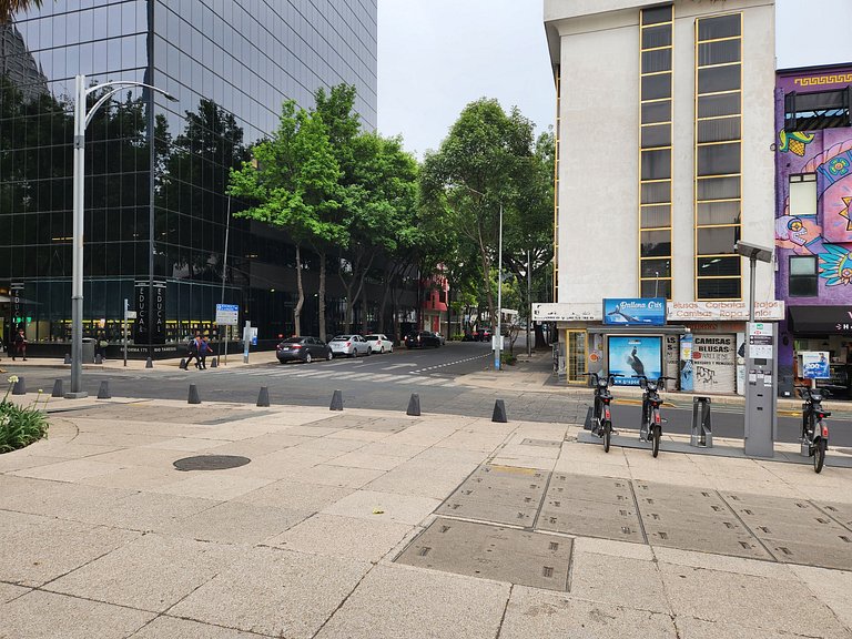 Departamento a 30 mts de Paseo de la Reforma CDMX