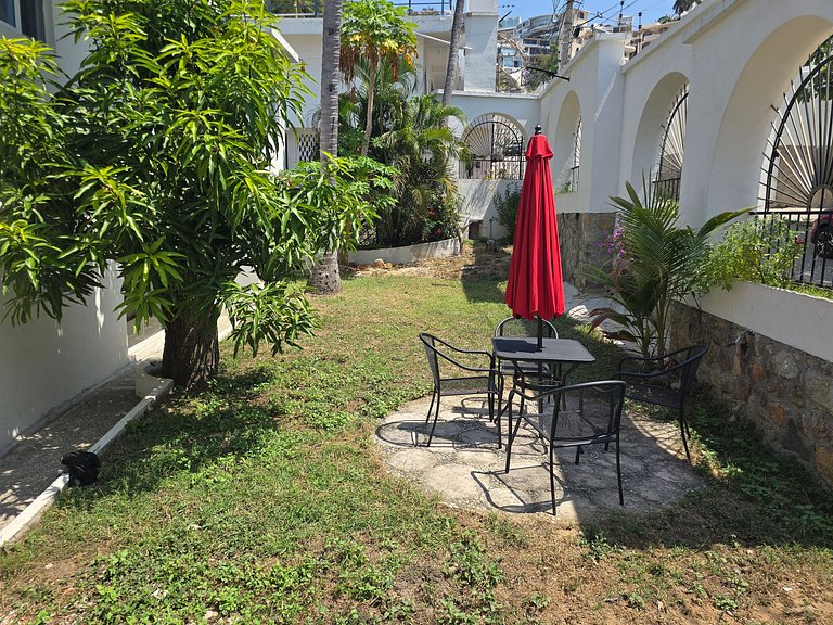 Villa a 5 minutos del mar con estacionamiento