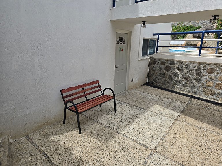 Villa a 5 minutos del mar con estacionamiento