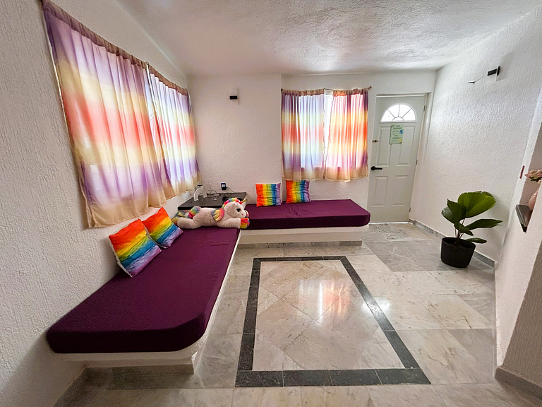 Hospedaje en playa tipo villa Acapulco